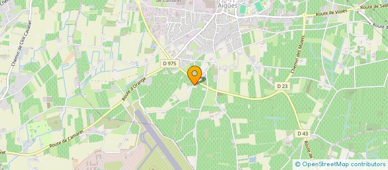 localisation de l'entreprise MADAME NOELLE LAMBERT à CAMARET-SUR-AIGUES