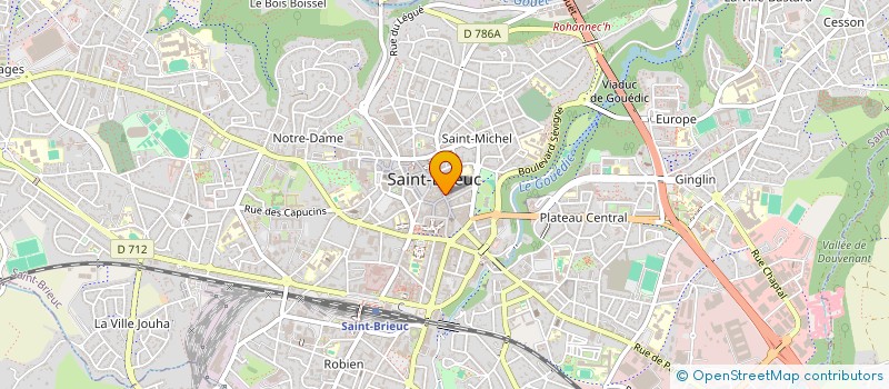 localisation de l'entreprise MADAME NOELLE LE BRIS à SAINT-BRIEUC
