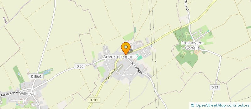 localisation de l'entreprise MADAME NOELLE LEFEBVRE  BAILLEUL-SIR-BERTHOULT