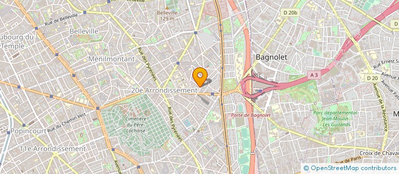 localisation de l'entreprise MADAME NOELLE LEFEVRE  PARIS