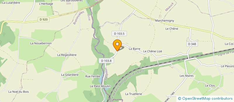 localisation de l'entreprise MADAME NOELLE LHEUREUX à VAUPILLON