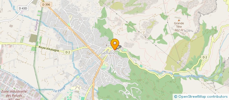 localisation de l'entreprise MADAME NOELLE LOVITZ  GEMENOS