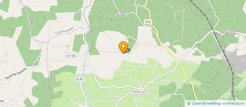 localisation de l'entreprise MADAME NOELLE MAIRE  THEDIRAC