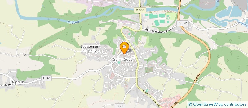 localisation de l'entreprise MADAME NOELLE MARECHAL à SAINT-SEVER