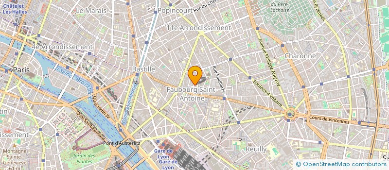 localisation de l'entreprise MADAME NOELLE MARTIN à PARIS