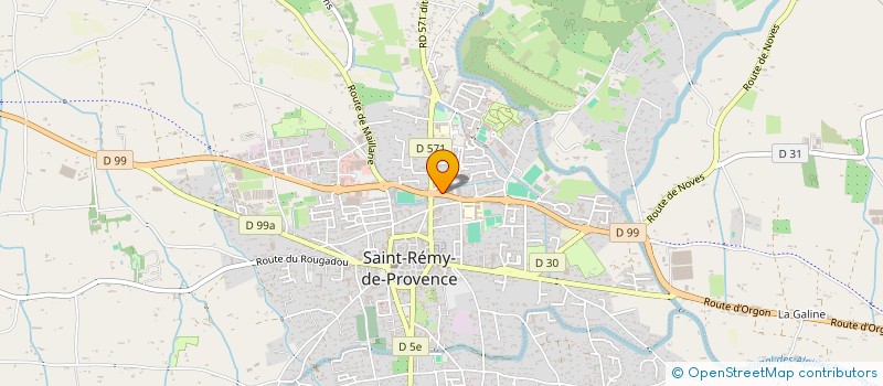 localisation de l'entreprise MADAME NOELLE MERCADAL  SAINT-REMY-DE-PROVENCE