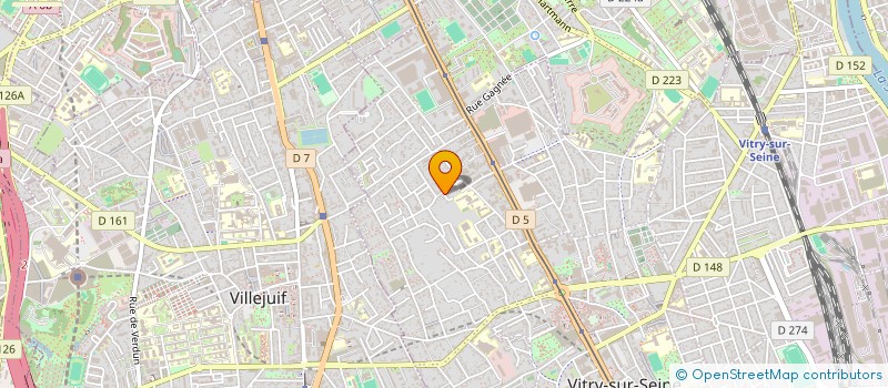 localisation de l'entreprise MADAME NOELLE MESSEDAA à VITRY-SUR-SEINE