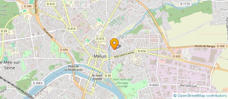 localisation de l'entreprise MADAME NOELLE MORLAT à MELUN