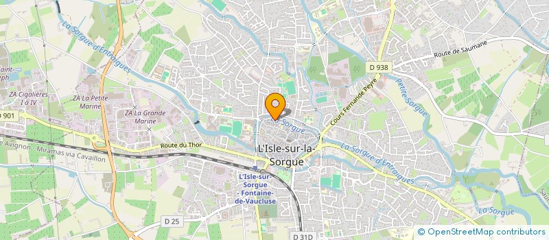 localisation de l'entreprise MADAME NOELLE NEROZZI à L'ISLE-SUR-LA-SORGUE