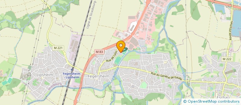 localisation de l'entreprise MADAME NOELLE OBERLE à FEGERSHEIM