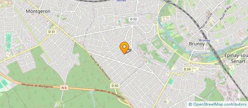 localisation de l'entreprise MADAME NOELLE OECHSNER DE CONINCK  YERRES