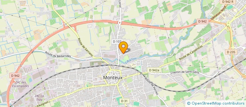 localisation de l'entreprise MADAME NOELLE OLTRA  CARPENTRAS