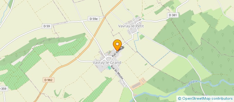 localisation de l'entreprise MADAME NOELLE OUDIT  VAVRAY-LE-GRAND