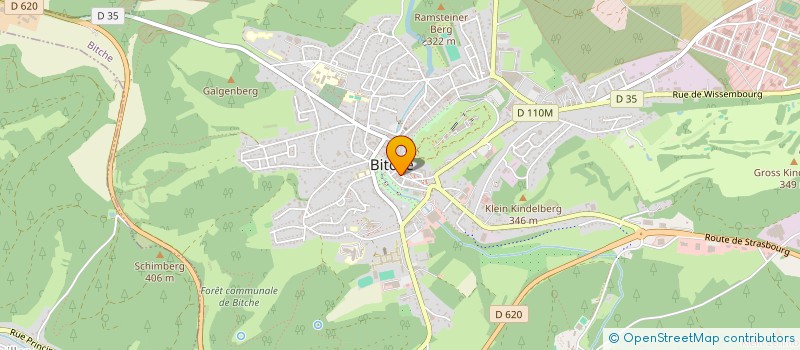 localisation de l'entreprise MADAME NOELLE PEIFFER à BITCHE