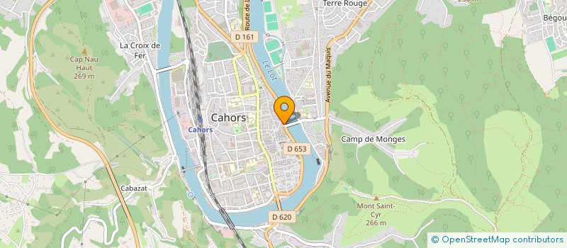 localisation de l'entreprise MADAME NOELLE PELLETIER à CAHORS