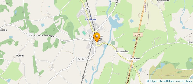 localisation de l'entreprise MADAME NOELLE PETIT à LA MEYZE