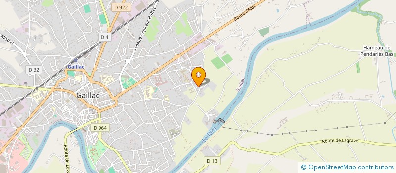 localisation de l'entreprise MADAME NOELLE RENELLEAU à GAILLAC