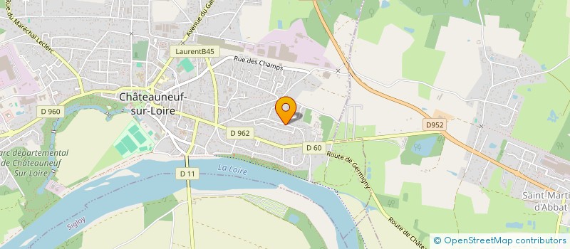 localisation de l'entreprise MADAME NOELLE ROCHARD à CHATEAUNEUF-SUR-LOIRE