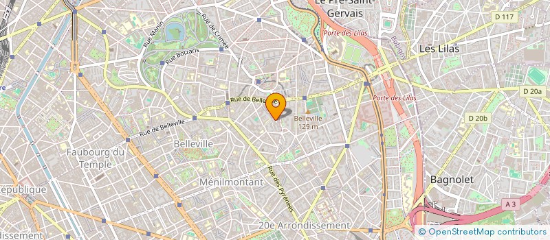 localisation de l'entreprise MADAME NOELLE ROLLET  PARIS