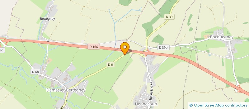 localisation de l'entreprise MADAME NOELLE ROUSSEL  DOMPAIRE