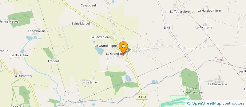 localisation de l'entreprise MADAME NOELLE ROUSSIERE  ROUGE