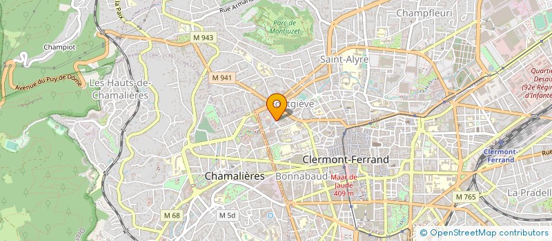 localisation de l'entreprise MADAME NOELLE SAGON à CLERMONT-FERRAND