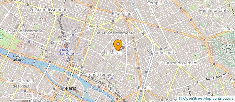 localisation de l'entreprise MADAME NOELLE SCARAMANGA  PARIS