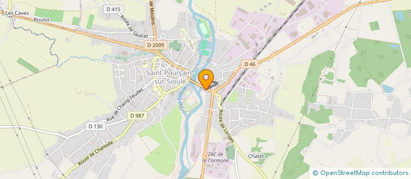 localisation de l'entreprise MADAME NOELLE SCHMITT à SAINT-POURCAIN-SUR-SIOULE