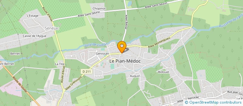 localisation de l'entreprise MADAME NOELLE SPILTHOOREN  LE PIAN-MEDOC