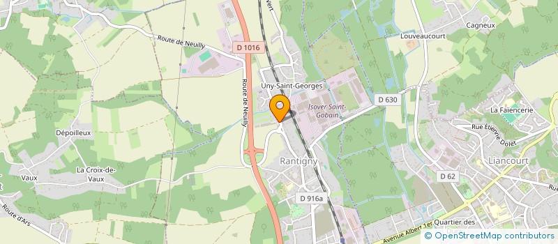 localisation de l'entreprise MADAME NOELLE VAN HYFTE à RANTIGNY