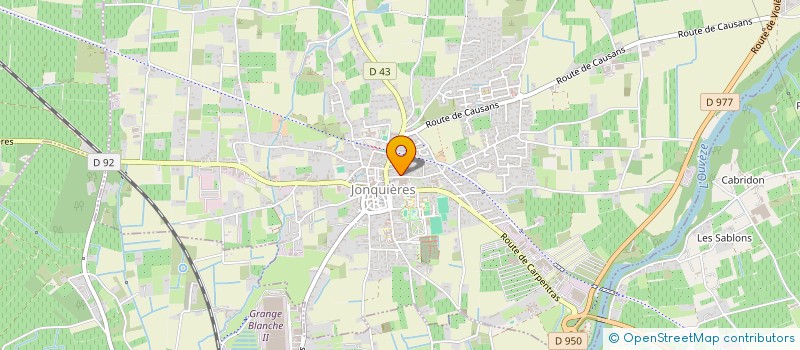 localisation de l'entreprise MADAME NOELLE VELY  JONQUIERES