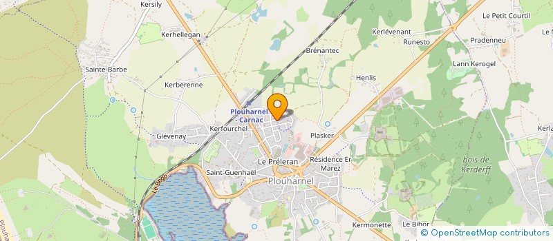 localisation de l'entreprise MADAME NOELLE VESCOVALI  PLOUHARNEL