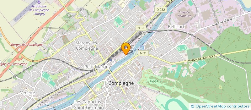 localisation de l'entreprise MADAME NOELLE VIGIER à MARGNY-LES-COMPIEGNE