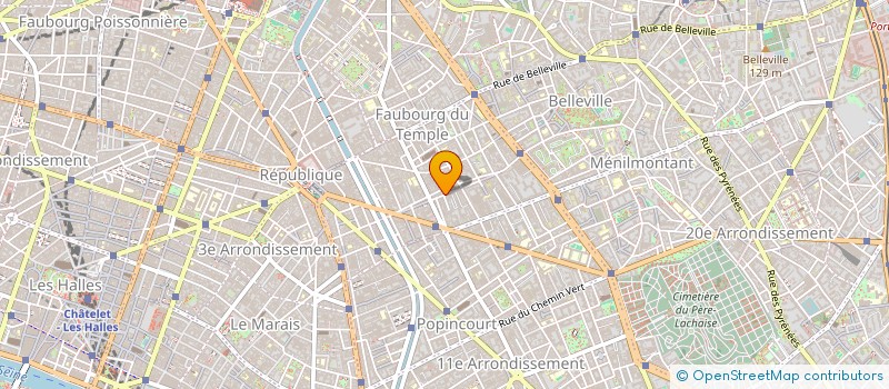 localisation de l'entreprise MADAME NOELLE VILLAMAUX à PARIS