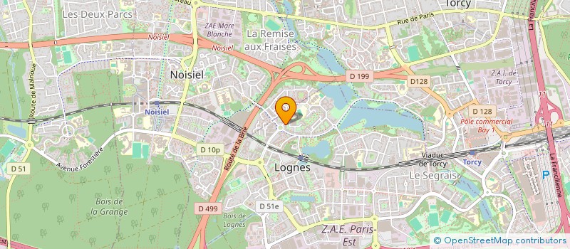 localisation de l'entreprise MADAME NOELLETTE DUVAL à LOGNES