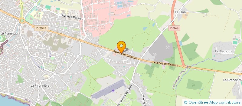 localisation de l'entreprise MADAME NOELLIA SANCHEZ à LES SABLES D'OLONNE