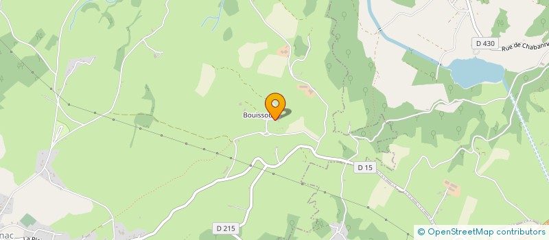 localisation de l'entreprise MADAME NOELLIE BRESSAN à CHAMPAGNAC
