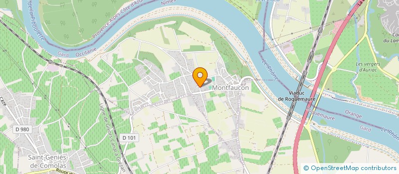 localisation de l'entreprise MADAME NOELLIE PIARD  BAGNOLS-SUR-CEZE