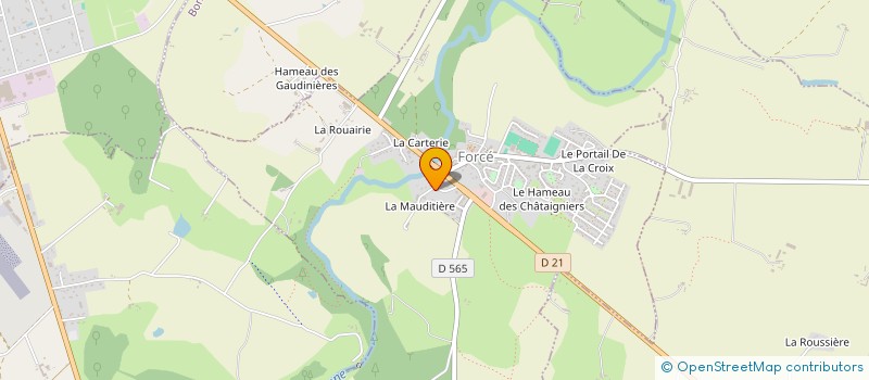 localisation de l'entreprise MADAME NOELLINE LERAY à LAVAL
