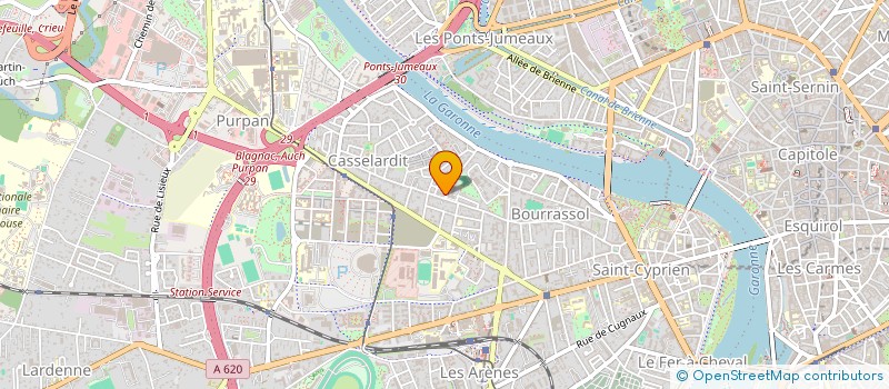 localisation de l'entreprise MADAME NOEMI ARREDONDO HERNANDEZ à TOULOUSE