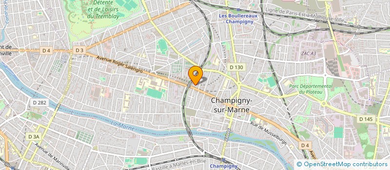 localisation de l'entreprise MADAME NOEMI CHIUSANO à CHAMPIGNY-SUR-MARNE
