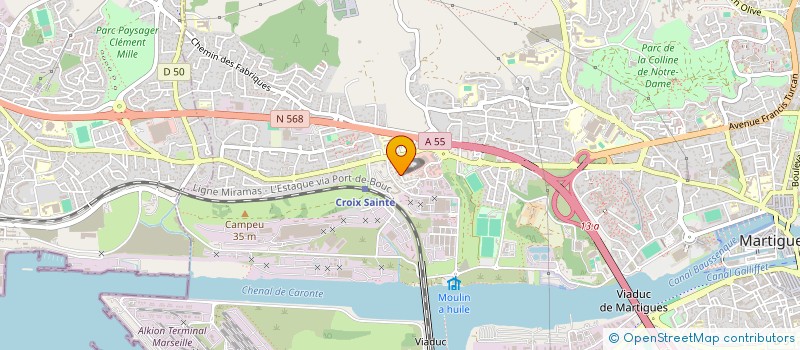 localisation de l'entreprise MADAME NOEMI ESPESSET  MARTIGUES