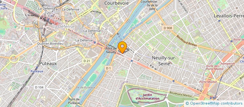 localisation de l'entreprise MADAME NOEMI HATTERER à NEUILLY-SUR-SEINE