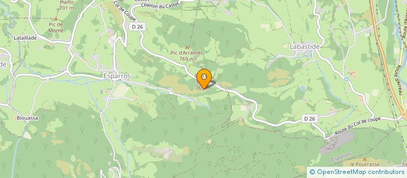 localisation de l'entreprise MADAME NOEMI IBANEZ FUENTES  ESPARROS