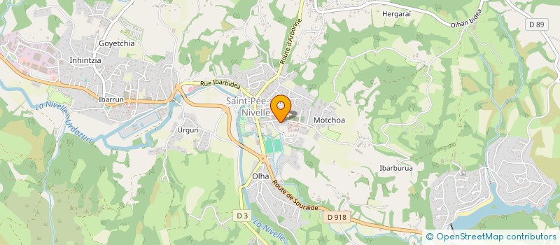 localisation de l'entreprise MADAME NOEMI MORENO à SAINT-PEE-SUR-NIVELLE