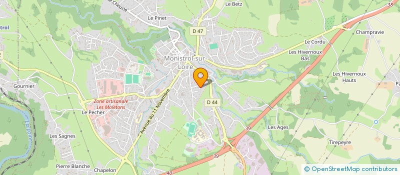 localisation de l'entreprise MADAME NOEMIE ALIBERT  MONISTROL-SUR-LOIRE