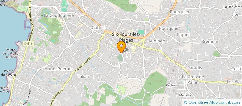 localisation de l'entreprise MADAME NOEMIE AMBROGI à SIX-FOURS-LES-PLAGES