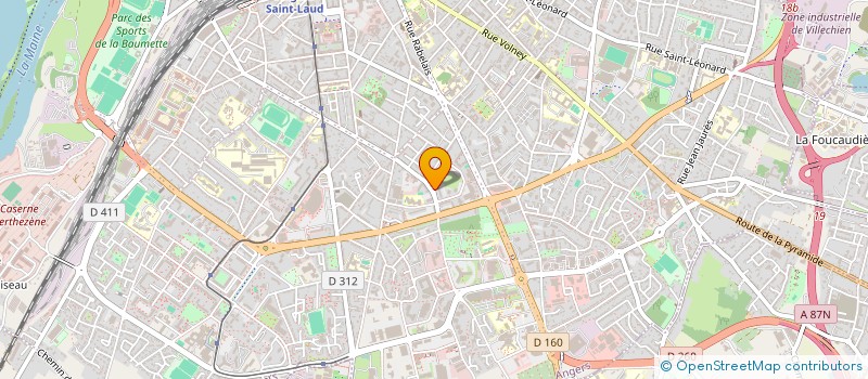 localisation de l'entreprise MADAME NOEMIE-ANN BIGOT BERTIN DE LA HAUTIERE à ANGERS