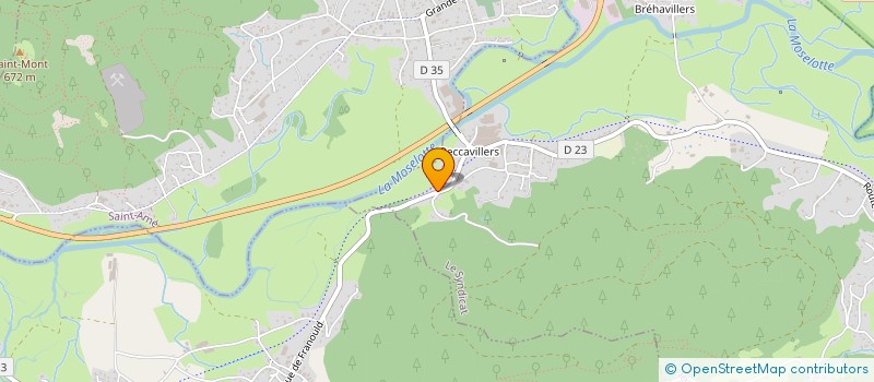 localisation de l'entreprise MADAME NOEMIE ANTONOT  LE SYNDICAT