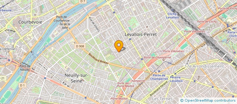 localisation de l'entreprise MADAME NOEMIE ARGOUD à LEVALLOIS-PERRET